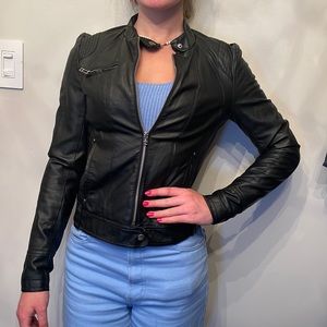 VERO MODA VEGAN LEATHER JACKET